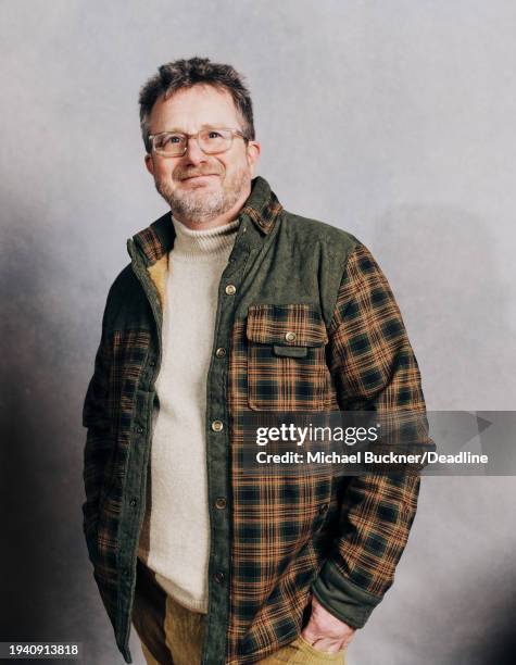 Christopher Jenkins is photographed for Deadline at the Deadline Studio during the 2024 Sundance Film Festival on January 19, 2024 in Park City, Utah.
