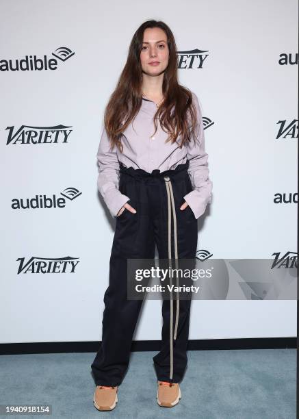 Gaite Jansen at the Variety Sundance Studio, Presented by Audible on January 20, 2024 in Park City, Utah.
