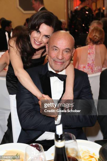 Viktoria Lauterbach, Heiner Lauterbach during the 48th German Film Ball 2024 at Hotel Bayerischer Hof on January 20, 2024 in Munich, Germany.