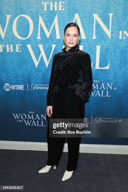 Ruth Wilson attends 'The Woman in the Wall' Premiere Event on January 17, 2024 in New York City.