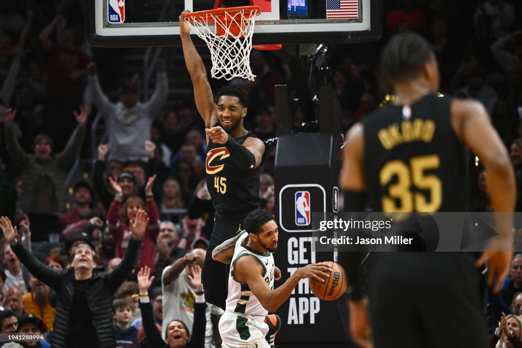 Milwaukee Bucks v Cleveland Cavaliers