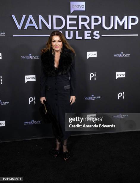 Lisa Vanderpump attends the premiere party for Season 11 of Bravo's "Vanderpump Rules" at the Hollywood Palladium on January 17, 2024 in Los Angeles,...