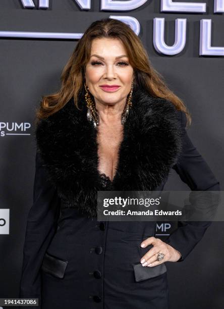 Lisa Vanderpump attends the premiere party for Season 11 of Bravo's "Vanderpump Rules" at the Hollywood Palladium on January 17, 2024 in Los Angeles,...