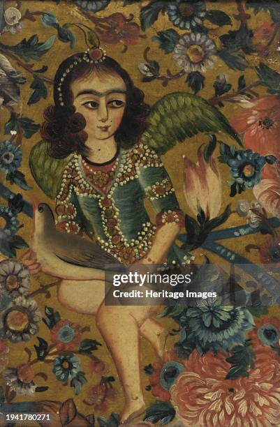 Angel with Bird, 19th century. Creator: Unknown.