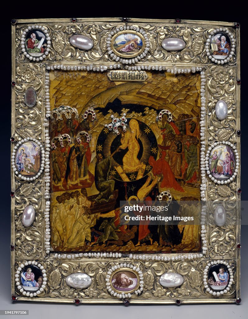 Icon Of The Descent Into Hell