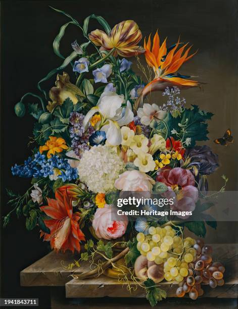 Flower piece, 1831. Creator: Franz Xaver Petter.