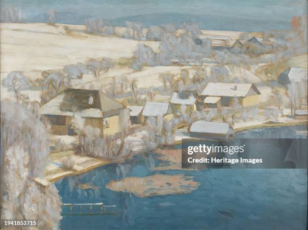 Unterbuchberg in winter II, 1946. Creator: Walther Gamerith.