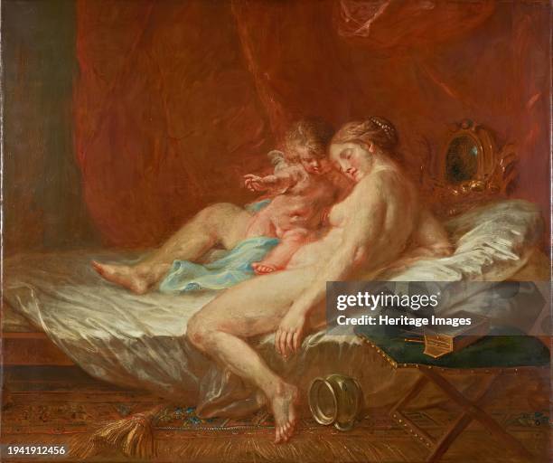 Venus and Cupid, 1788. Creator: Martin Johann Schmidt.