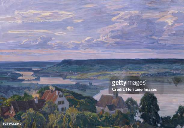 Klingenzell on the Rhine, 1913. Creator: Ferdinand Kruis.
