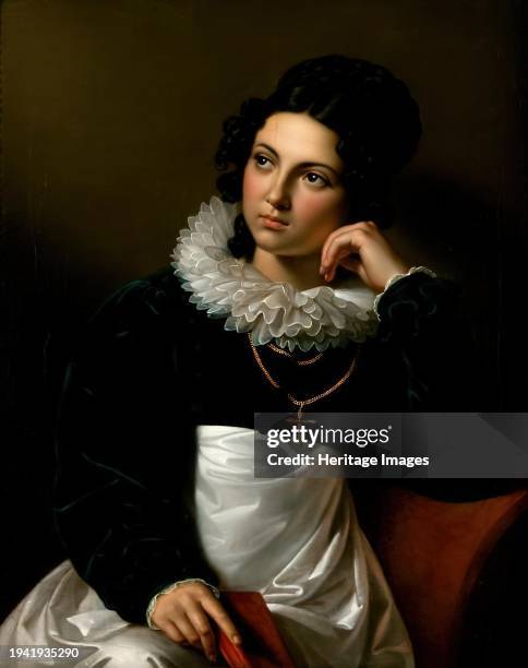 Rosalia Klieber, daughter of the sculptor Josef Klieber and later wife of the painter Goebel, 1819. Creator: Carl Peter Goebel.