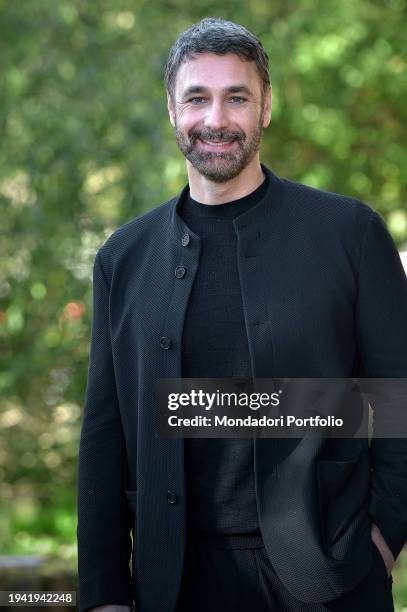 Italian actor Raoul Bova participates in the photocall of the series of Channel 5 Fantastic 5 at the house of the cinema. Rome , January 12nd, 2024