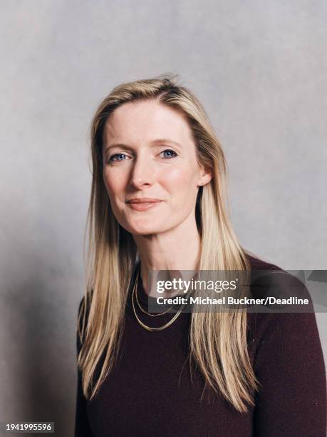 Alexandra Reeve Givens is photographed for Deadline at the Deadline Studio during the 2024 Sundance Film Festival on January 20, 2024 in Park City,...