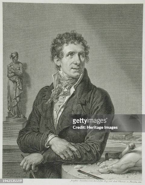 Antonio Canova, 1820. Creator: Joseph Saunders.