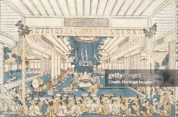 Ise Shrine Festival, between 1767 and 1770. Creator: Utagawa Toyoharu.