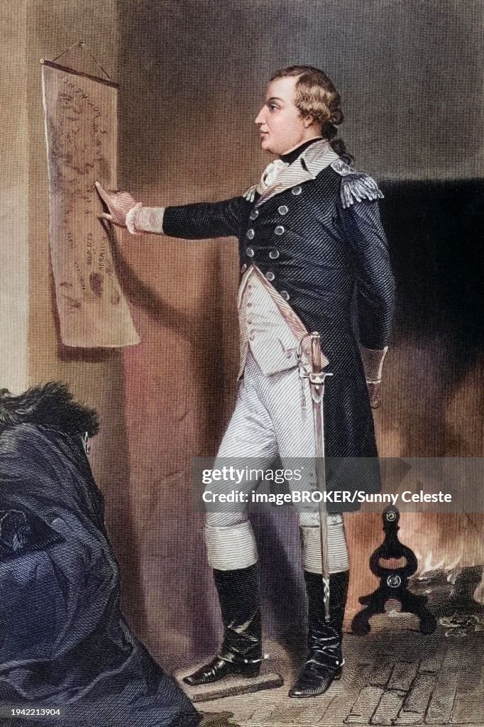 Richard Montgomery (born 2 December 1738 in Swords, Ireland, died 31 December 1775 near Quebec) was an American general in the American War of Independence, after a painting by Alonzo Chappel (1828-1878), Historical, digitally restored reproduction from