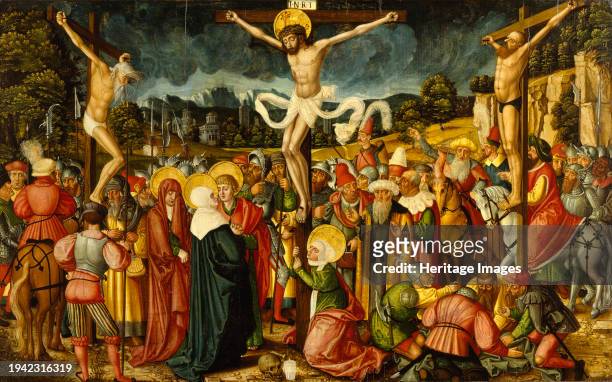Crucifixion, 1537. The crowd includes men of many origins: Jewish, Turkish, German, and African. This diversity would both intrigue the viewer and...