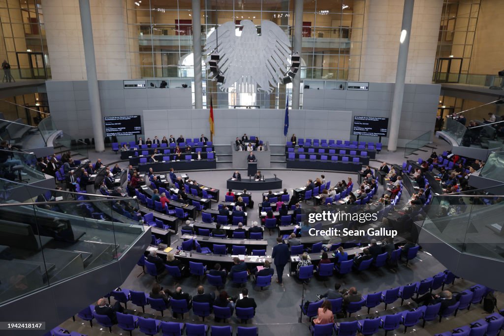 Bundestag Discusses Far-Right Meeting In Potsdam
