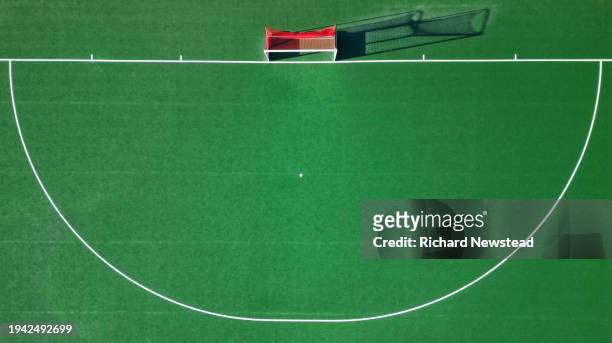 hockey goal - yard line stock pictures, royalty-free photos & images