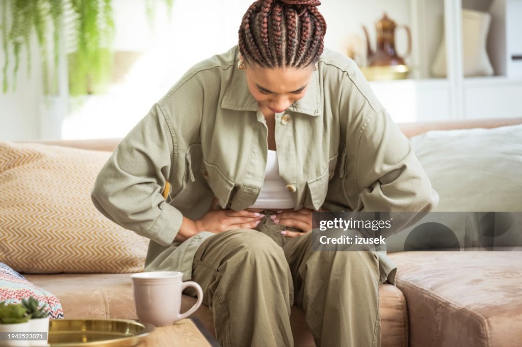 Young women suffering endometriosis