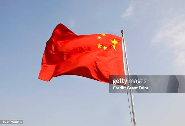 chinese national flag - chinese flag stock pictures, royalty-free photos & images
