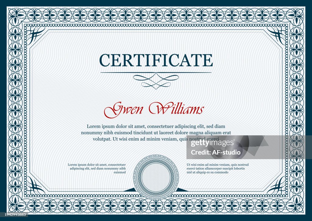 Certificate Diploma Template