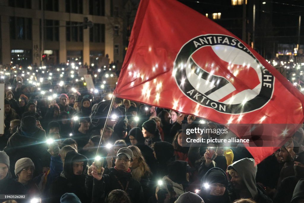 Demonstration against right-wing extremism - Leipzig