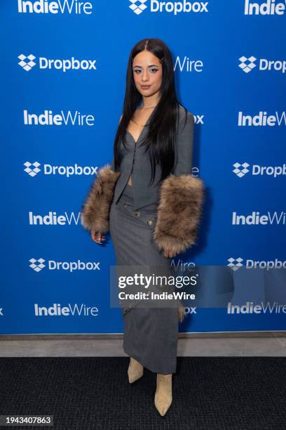 Camila Cabello at the IndieWire Sundance Studio, Presented by Dropbox held on January 21, 2024 in Park City, Utah.