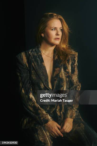 Alicia Silverstone of 'Krazy House' is photographed for Los Angeles Times on January 20, 2024 at the LA Times Studio at Sundance Film Festival...