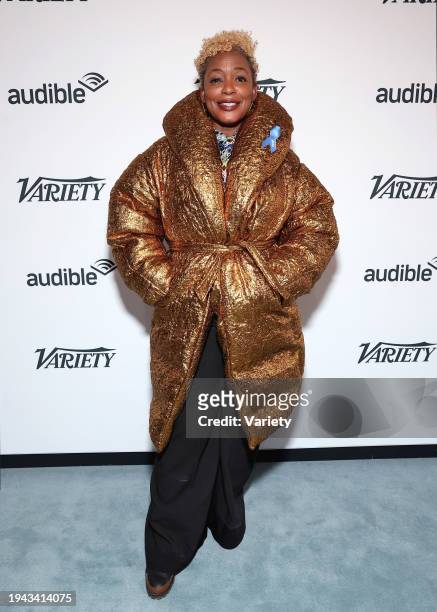 Aunjanue Ellis-Taylor at the Variety Sundance Studio, Presented by Audible on January 21, 2024 in Park City, Utah.