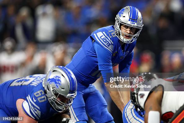 NFC Divisional Playoffs - Tampa Bay Buccaneers v Detroit Lions NFC Divisional Playoffs - Tampa Bay Buccaneers v Detroit Lions