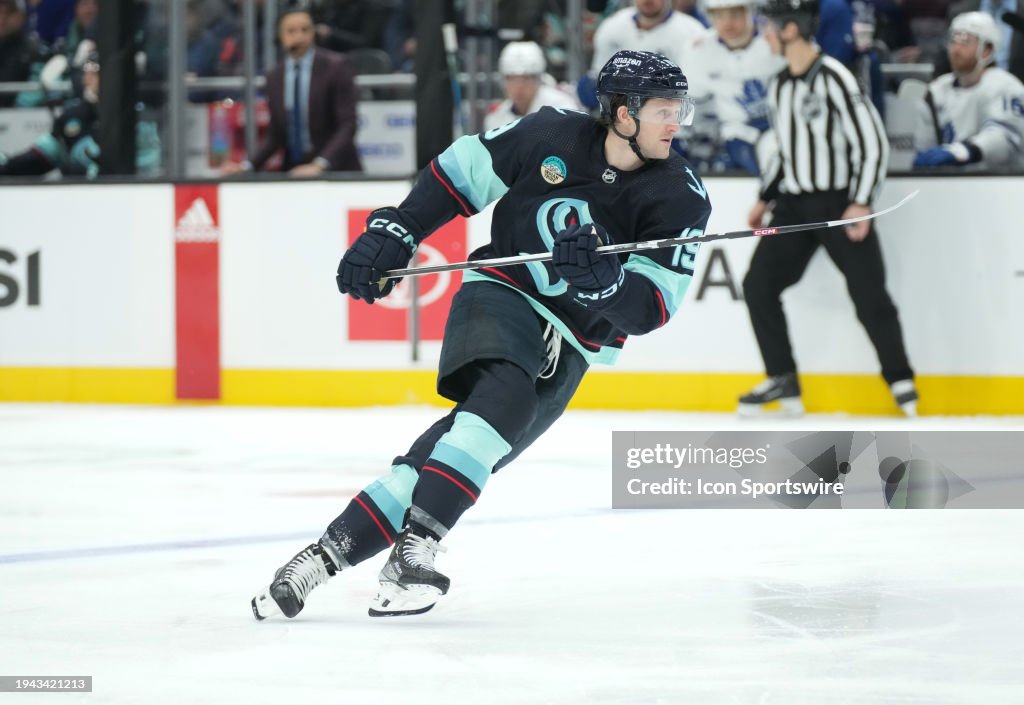 NHL: JAN 21 Maple Leafs at Kraken