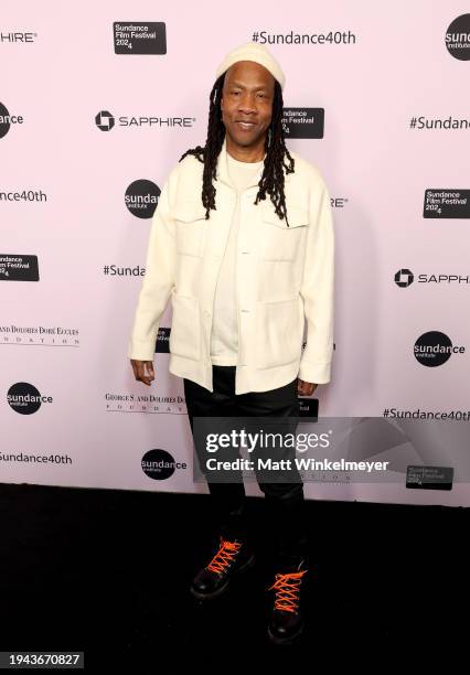 Roger Ross Williams attends the 2024 Sundance Film Festival Opening Night Gala: Celebrating 40 Years at DeJoria Center on January 18, 2024 in Park...