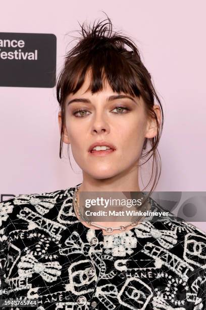 Kristen Stewart attends the 2024 Sundance Film Festival Opening Night Gala: Celebrating 40 Years at DeJoria Center on January 18, 2024 in Park City,...