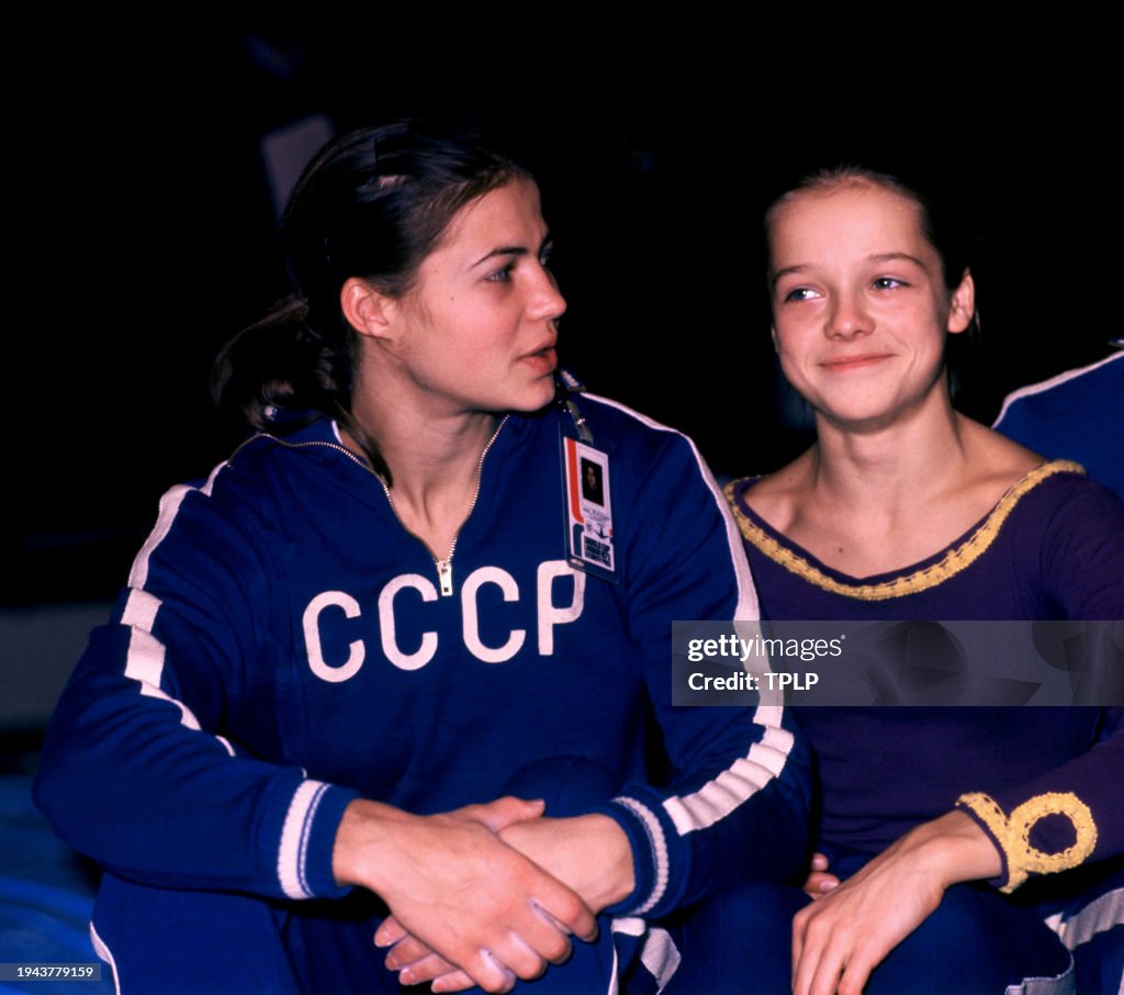 Team Russia At The World Cup Gymnastics