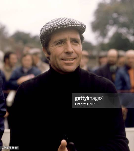 South African golfer Gary Player smiles on the golf course in London, England, October 11, 1973.