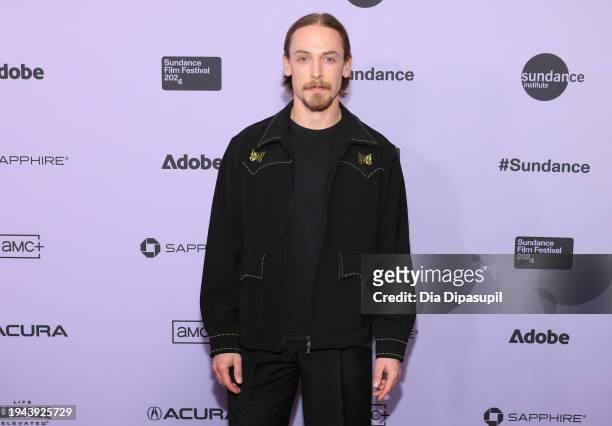 Edmund Donovan attends the "Your Monster" Premiere during the 2024 Sundance Film Festival at Egyptian Theatre on January 18, 2024 in Park City, Utah.