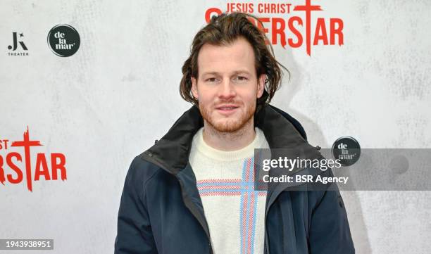 Guido Spek attends the Musical Premiere Jesus Christ Superstar at DeLaMar Theater on January 21, 2024 in Amsterdam, Netherlands.