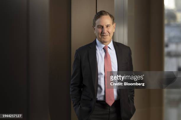 Richard Edelman, chief executive officer of Daniel J Edelman Inc., following a Bloomberg Television interview in London, UK, on Monday, Jan. 22,...