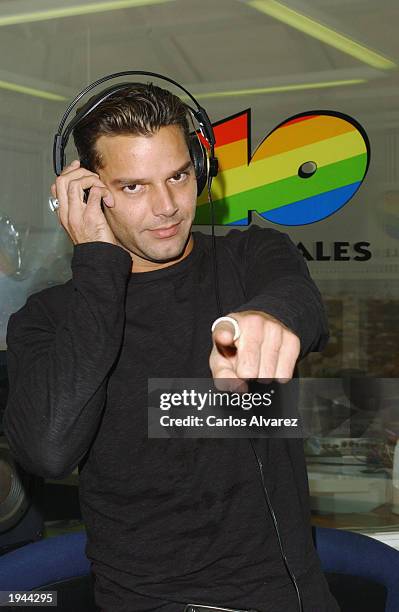 Spanish Singer Ricky Journlist Photos and Premium High Res Pictures - Getty Images