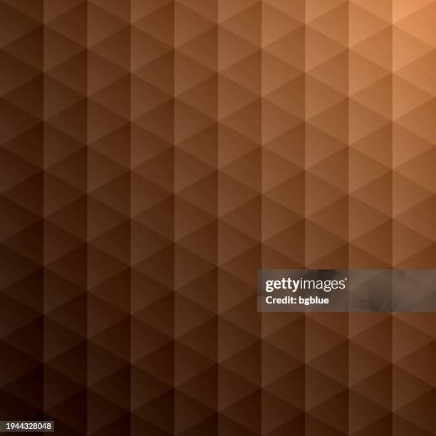 abstract brown background - geometric texture - chocolates stock illustrations