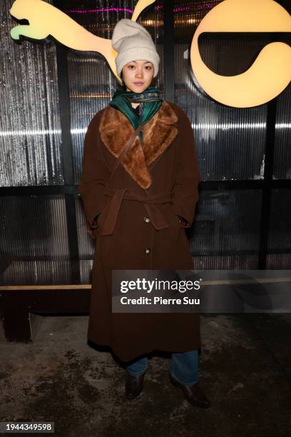 Mika attends the Coperni X Puma Launch Party show as part of Paris Fashion Week on January 18, 2024 in Paris, France.