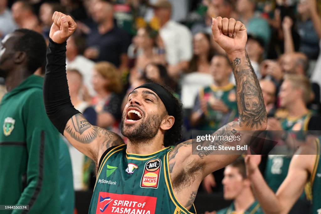 NBL Rd 16 - Tasmania Jackjumpers v Melbourne United