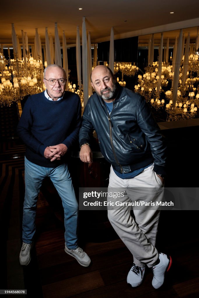 Olivier Baroux & Kad Merad, Paris Match Issue 3888, November 8, 2023