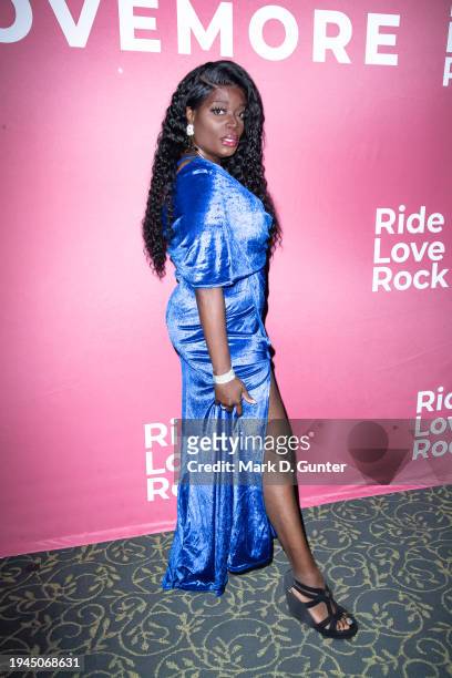 Nimi Adokiye attends the red carpet at The Fonda Theatre on January 18, 2024 in Los Angeles, California.
