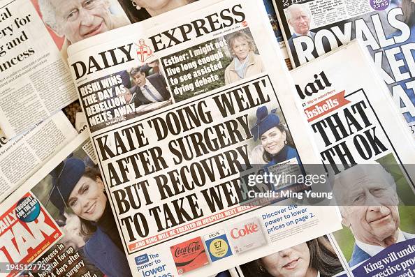The Princess of Wales Recovers In The London Clinic After Successful Abdominal Surgery The Princess of Wales Recovers In The London Clinic After Successful Abdominal Surgery