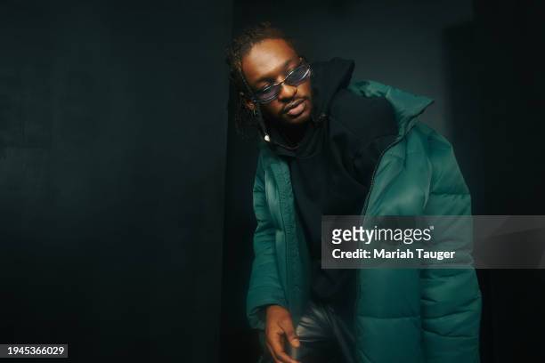 Jay Will of 'Rob Peace' is photographed for Los Angeles Times on January 21, 2024 at the LA Times Studio at Sundance Film Festival presented by Chase...