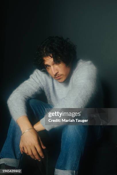 Danny Ramirez of 'Winner' is photographed for Los Angeles Times on January 21, 2024 at the LA Times Studio at Sundance Film Festival presented by...