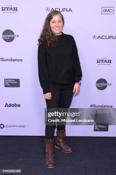 Fernanda Valadez attends the "Sujo" Premiere during the 2024 Sundance Film Festival at The Ray Theatre on January 19, 2024 in Park City, Utah.