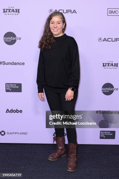 Fernanda Valadez attends the "Sujo" Premiere during the 2024 Sundance Film Festival at The Ray Theatre on January 19, 2024 in Park City, Utah.