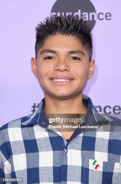 Juan Jesus Varela attends the "Sujo" Premiere during the 2024 Sundance Film Festival at The Ray Theatre on January 19, 2024 in Park City, Utah.